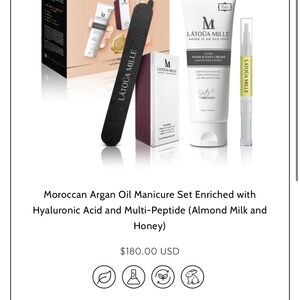 Hand & Foot Cream Set - White and Black